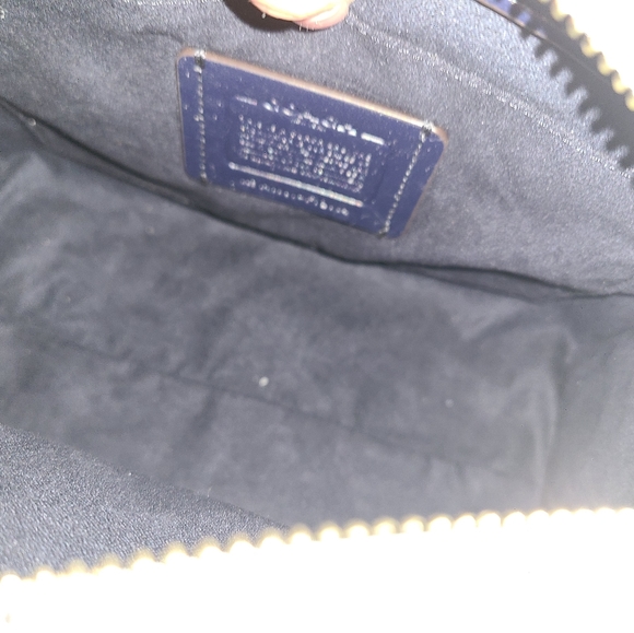 SOLD!! - Coach Light Blue Small Tote Bag - Picture 7 of 8